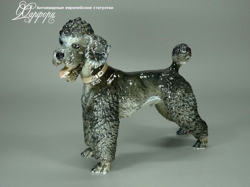 Купить фарфоровую статуэтку Rosenthal Черный пудель